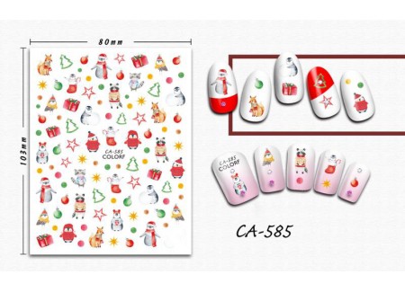 3D Nail Stickers - CA-585